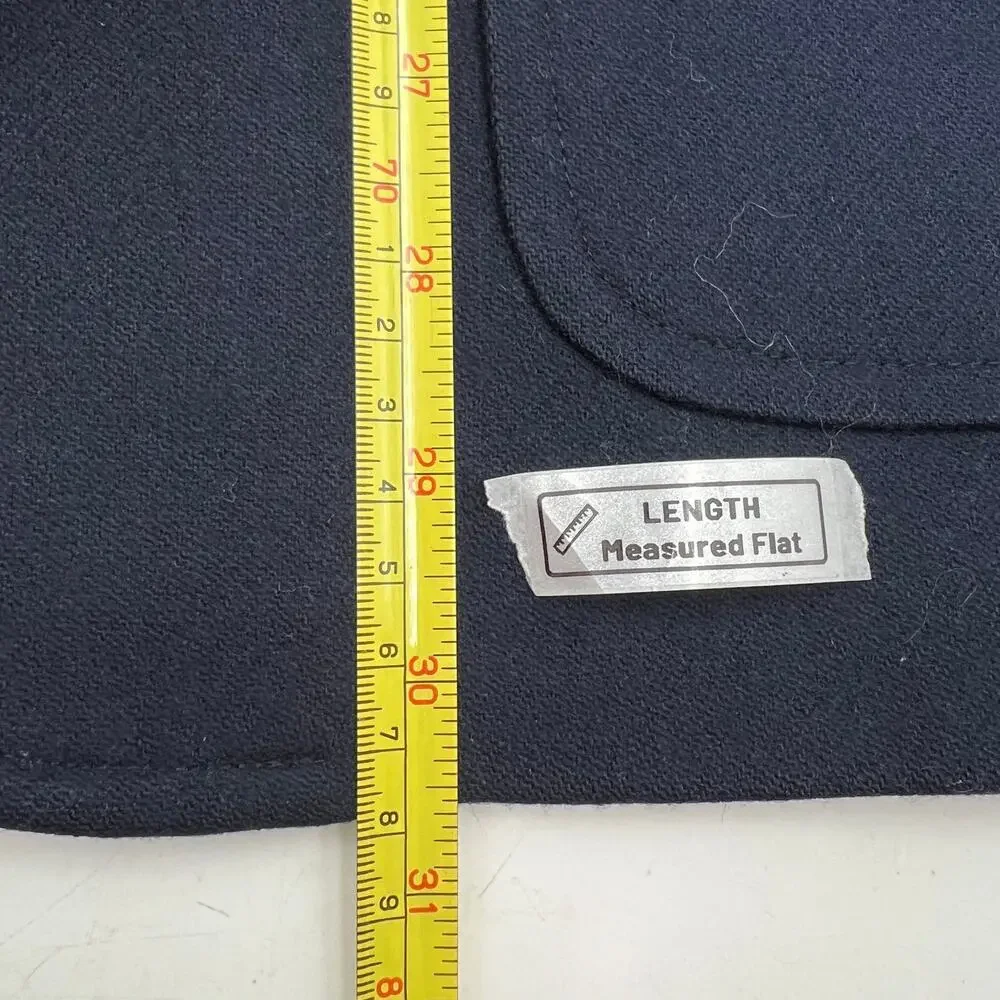 Vintage Chaps Ralph Lauren Wool Navy Blazer
